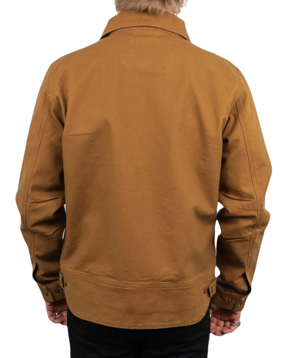 Carhartt - Canvas Jacka Ofodrad - Relaxed Fit Duck Canvas - Brun - Image 6