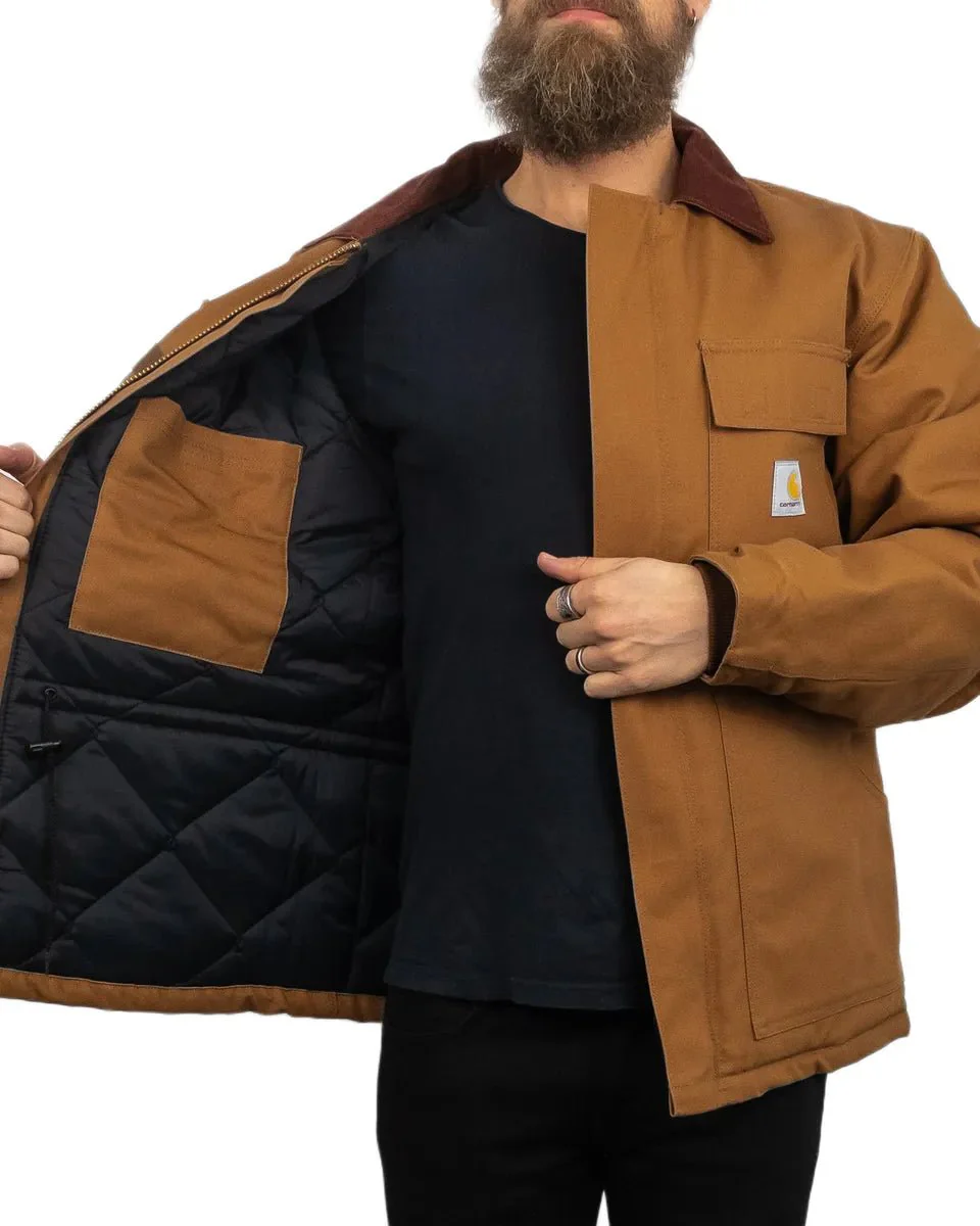 Carhartt - Canvas Jacka - Traditional Jacket - Brun - Image 4