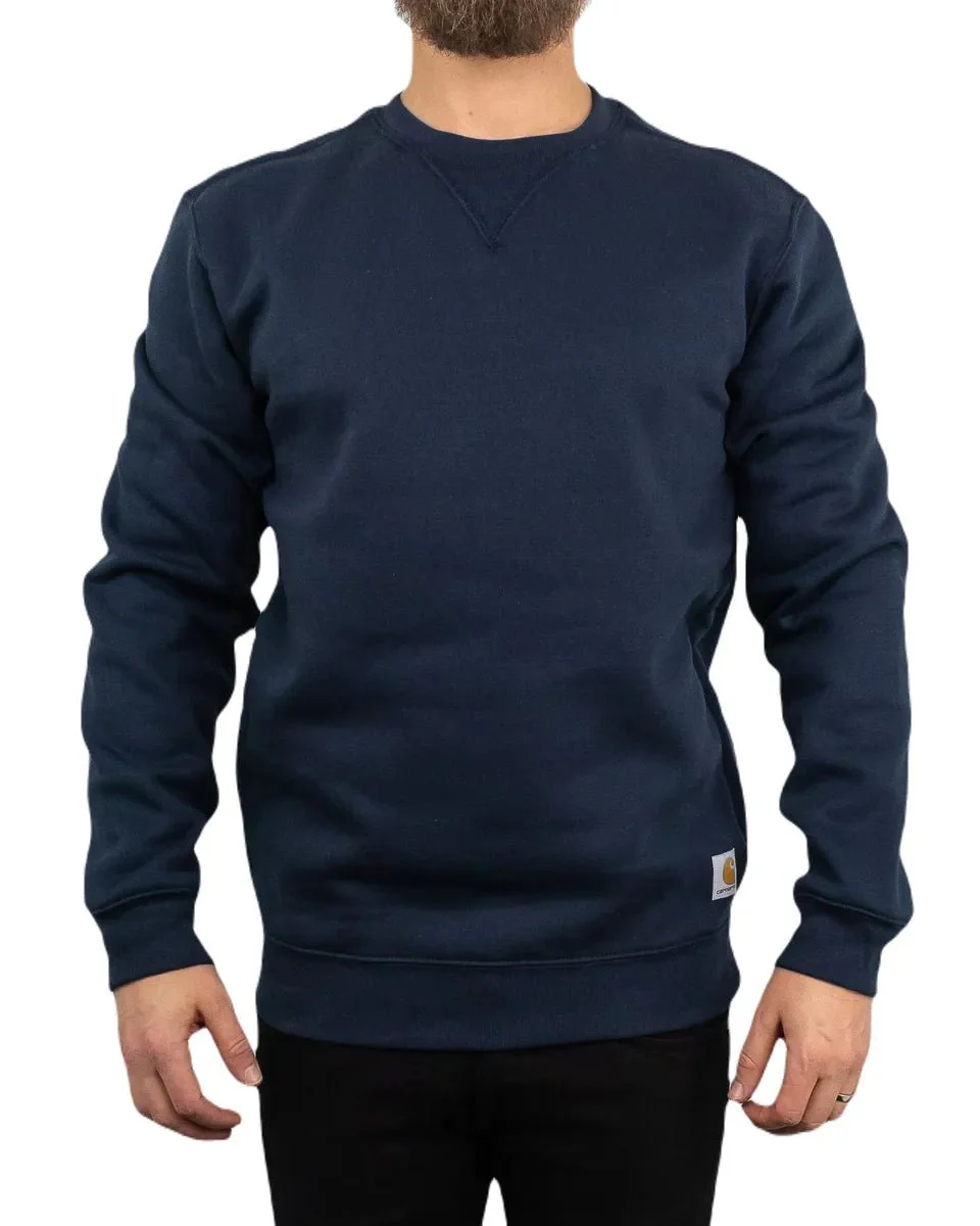 Carhartt - Crewneck Sweatshirt - Navy Blå - Image 4