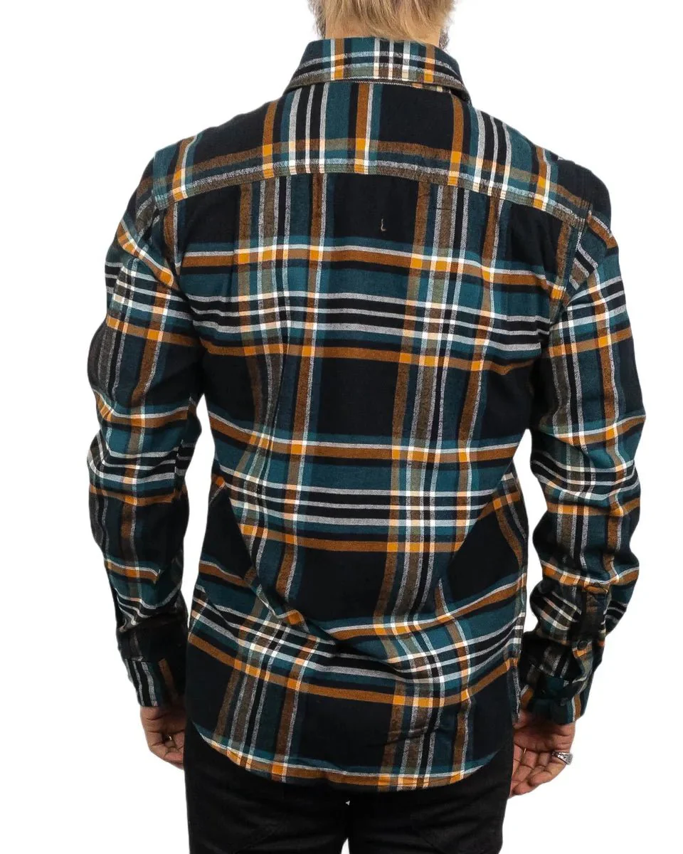 Carhartt - Flanellskjorta Rutig - Plaid - Svart - Image 4
