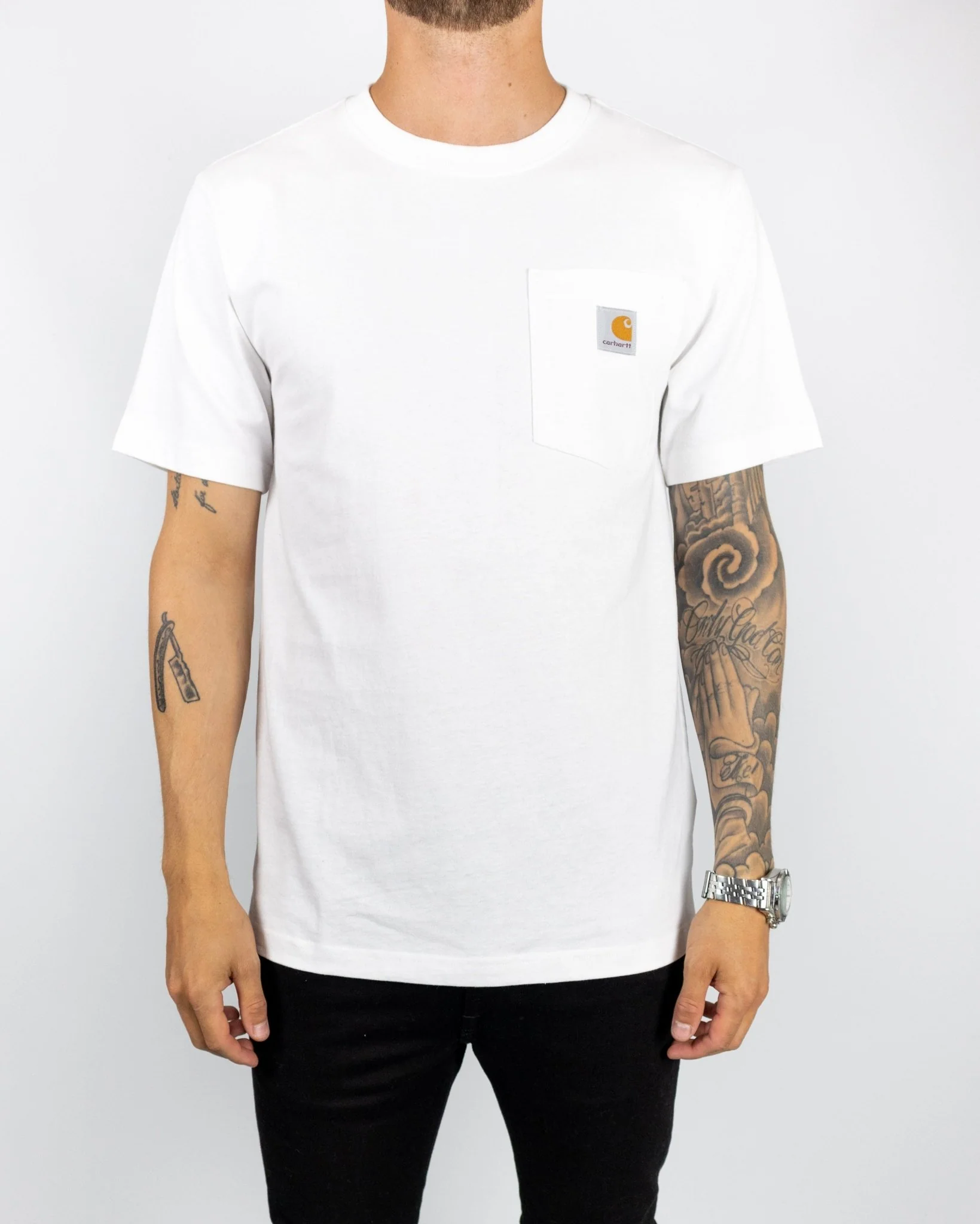 Carhartt - K87 Workwear Pocket Tee White - Image 4