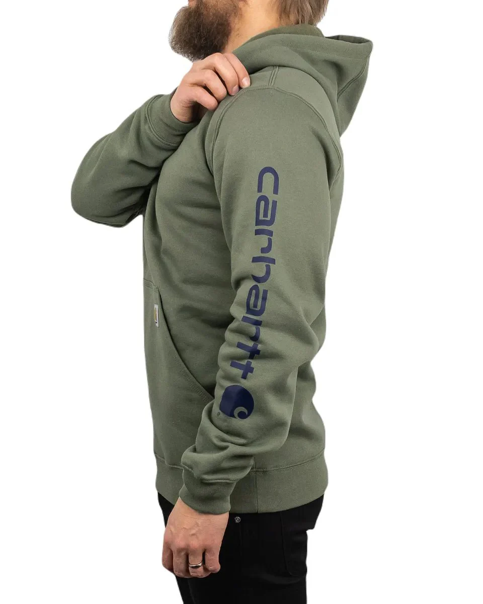 Carhartt - Luvtröja - Sleeve Logo - Olivgrön - Image 2