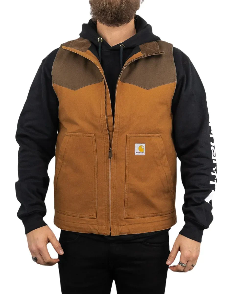 Carhartt - Montana Väst - Brun Duck Canvas - Image 2
