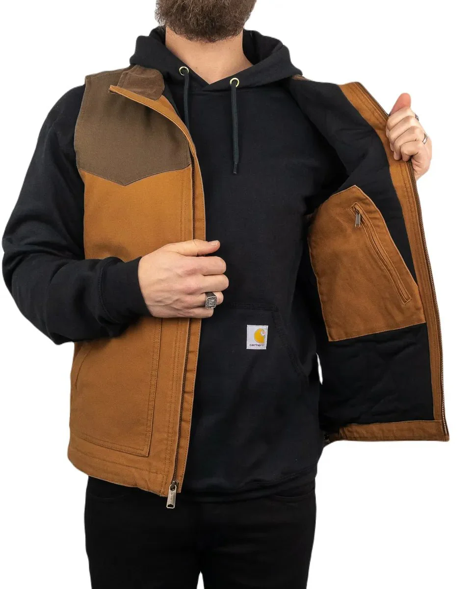 Carhartt - Montana Väst - Brun Duck Canvas - Image 6