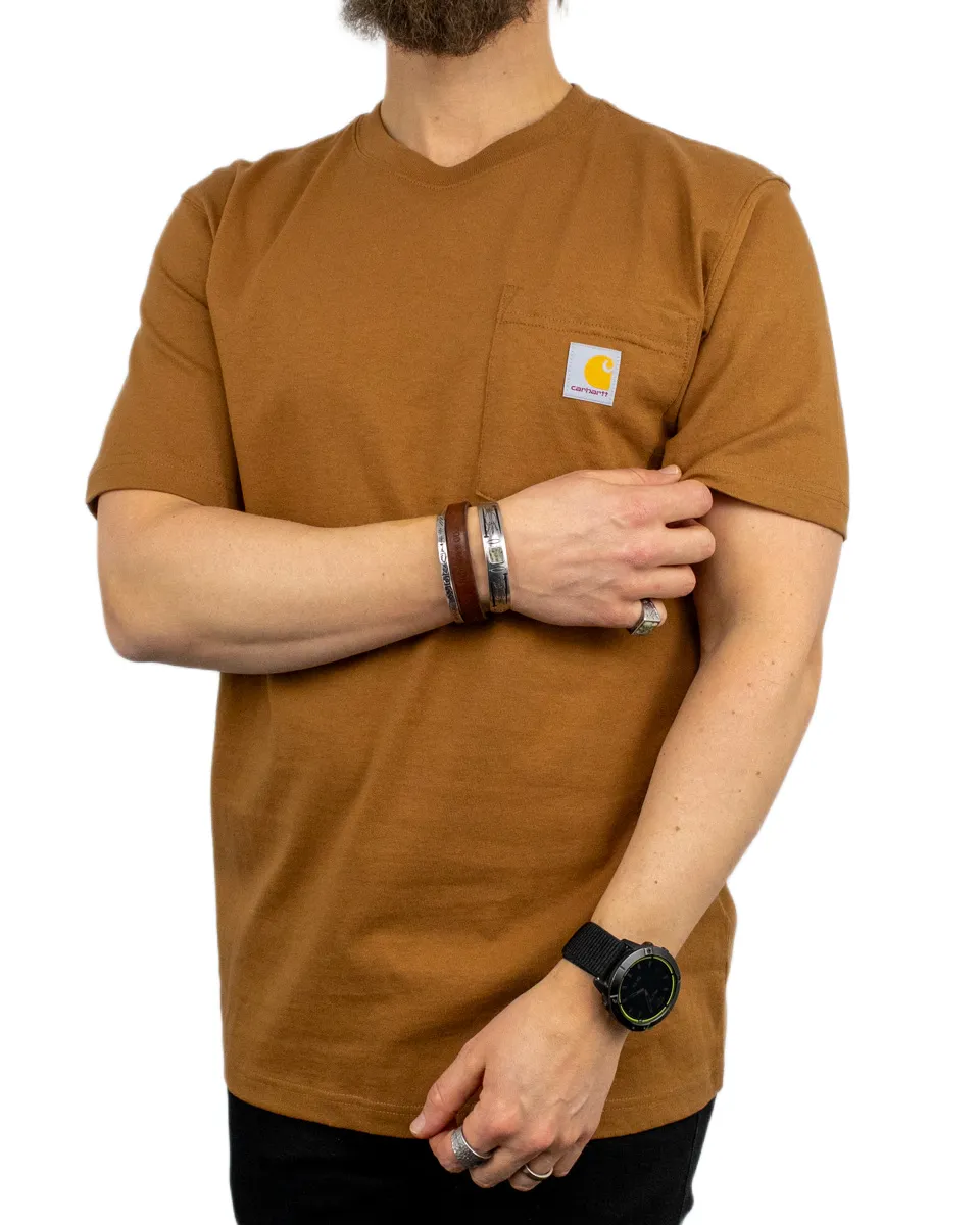 Carhartt - Pocket T-Shirt - K87 - Brun