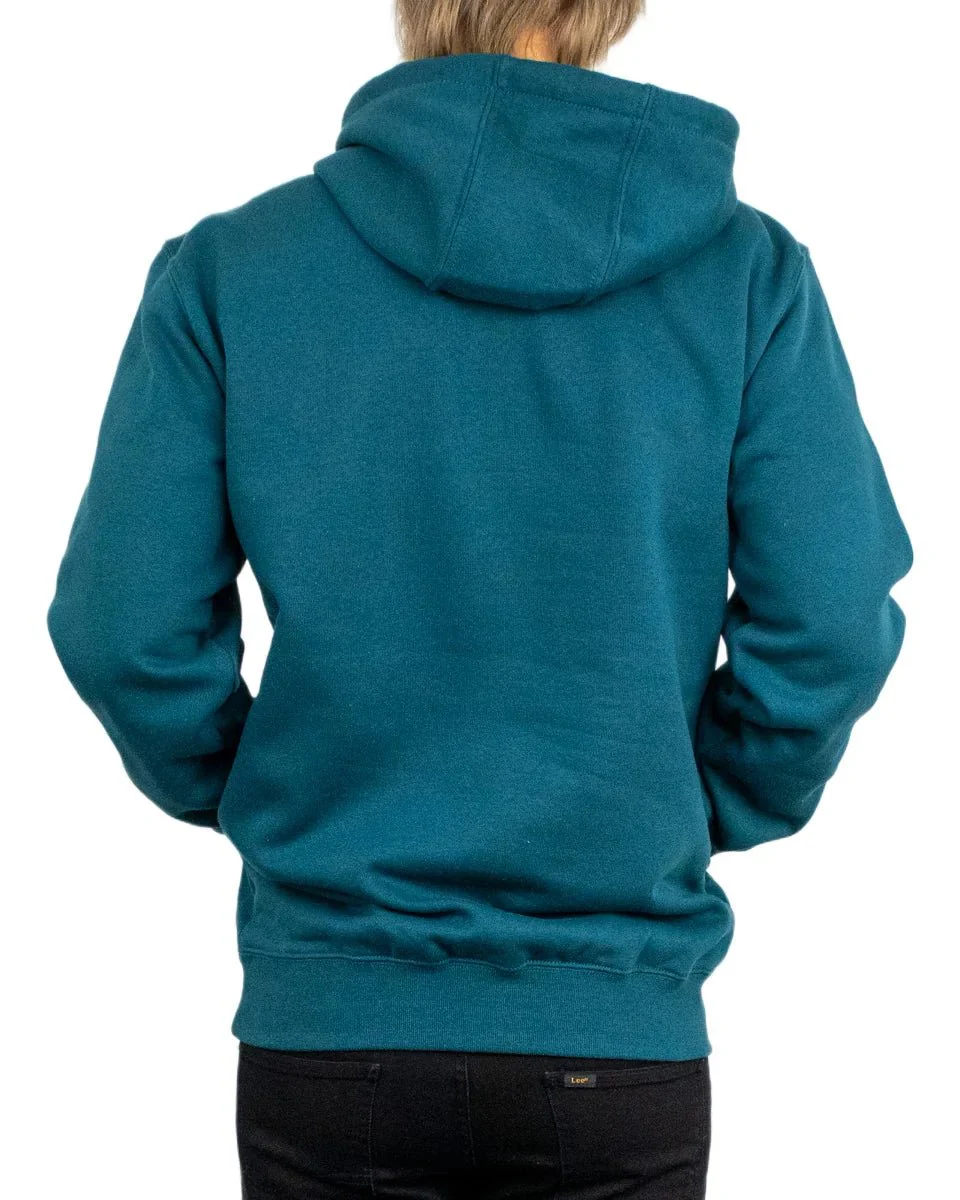 Carhartt - Signature logo Hood - Greenstone - Grön - Image 3