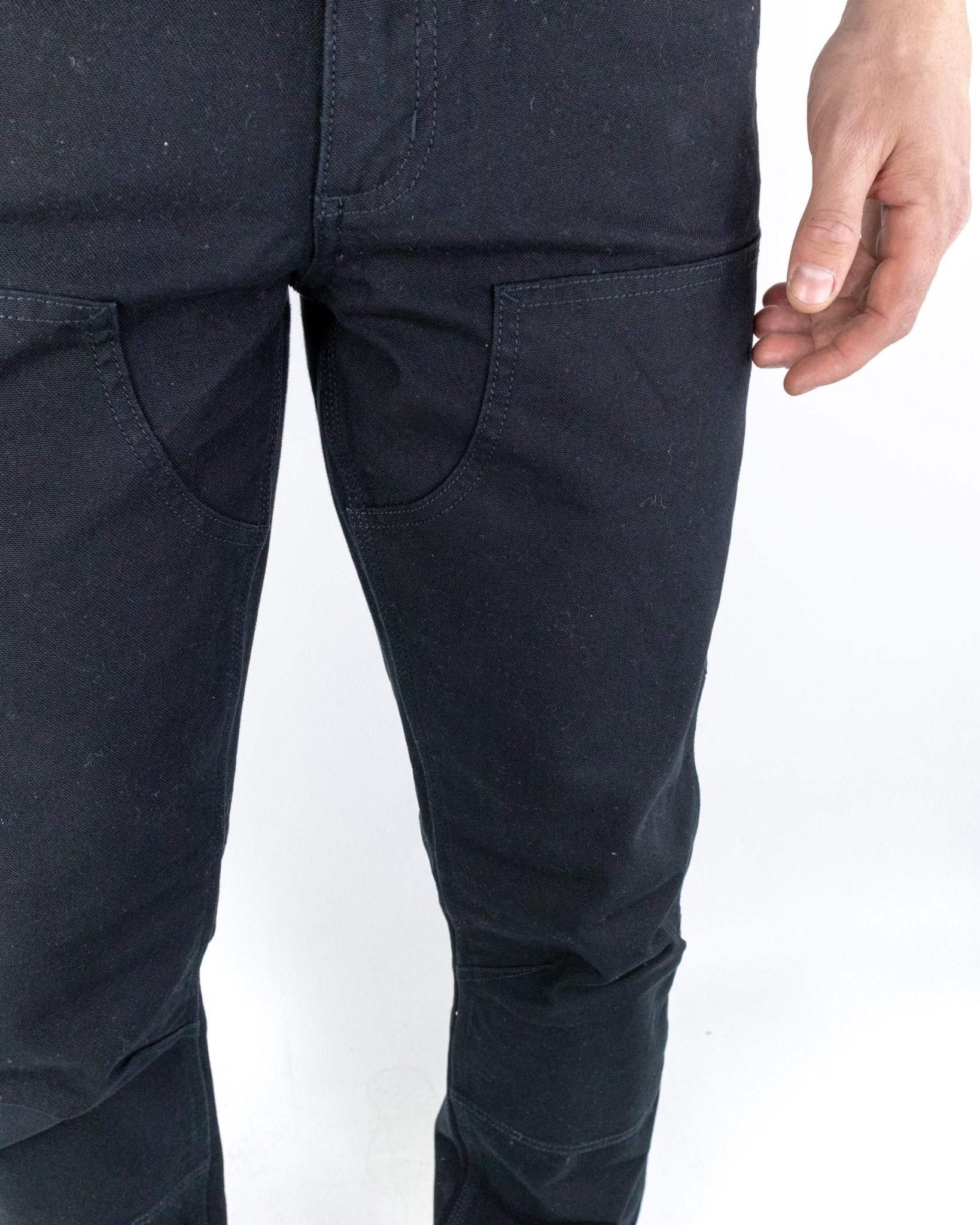 Carhartt Workwear - Canvasbyxor - Stretch Duck Double Front - Svart - Image 5