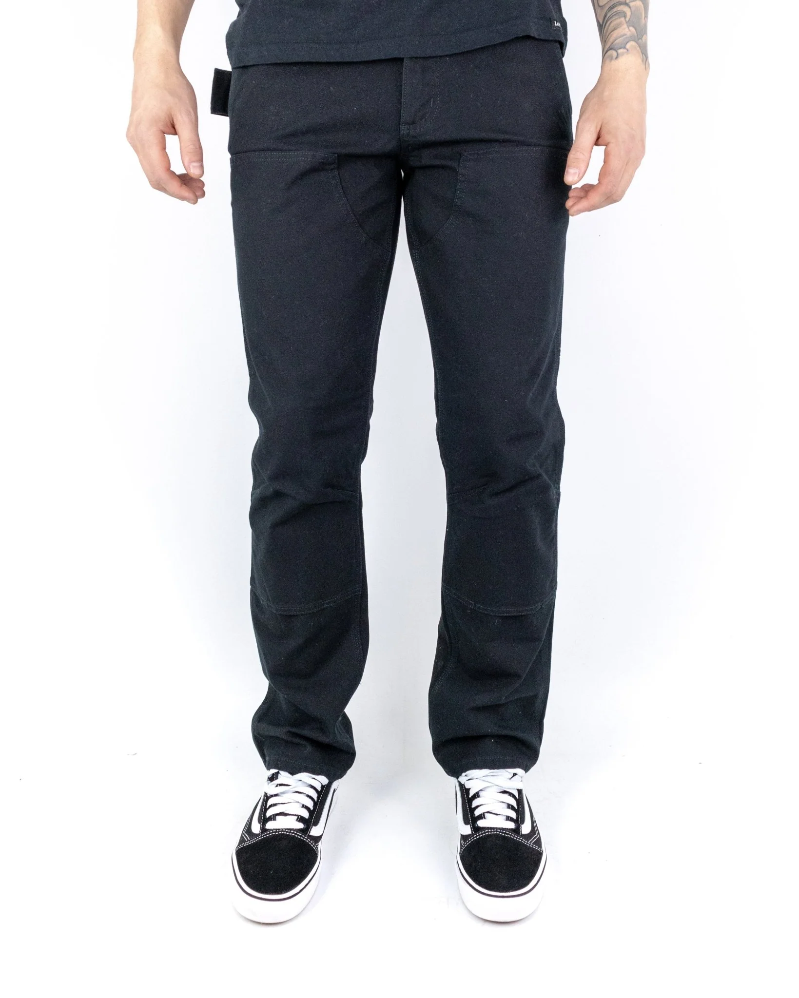 Carhartt Workwear - Canvasbyxor - Stretch Duck Double Front - Svart - Image 6