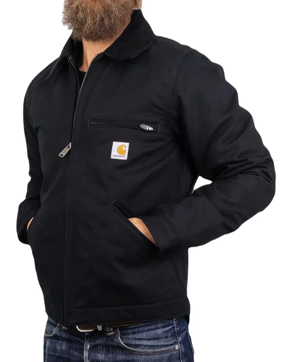 Carhartt Workwear - Detroit Jacka - Duck Detroit - Svart - Image 2