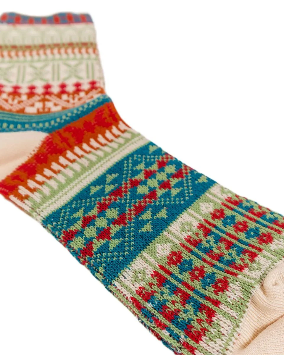 Comfysocks - Maila - Vit - Mönstrade stumpor - Image 2