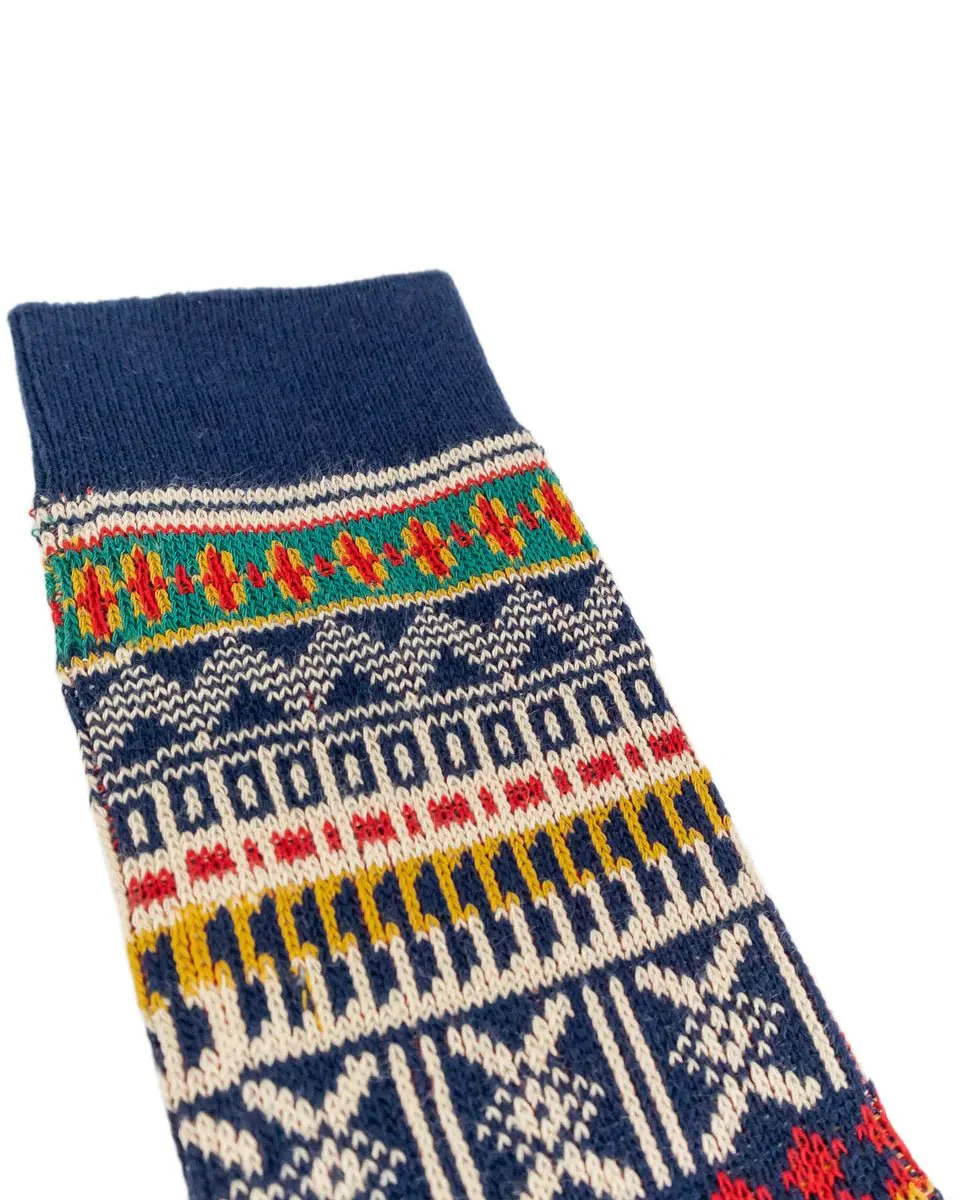 Comfysocks - Malita - Navy - Mönstrade stumpor - Image 3