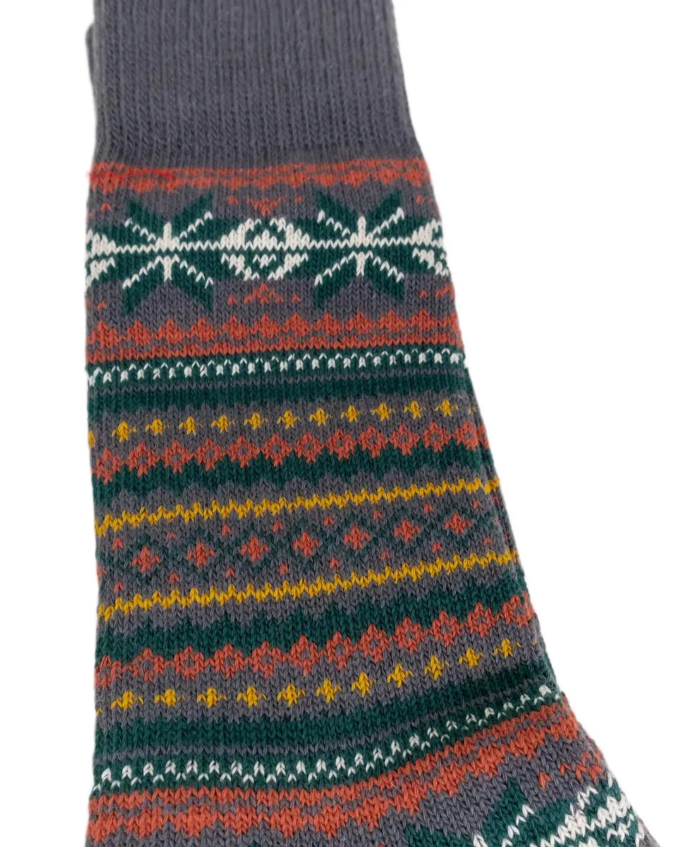 Comfysocks - Yuki - Grå - Mönstrade stumpor - Image 3