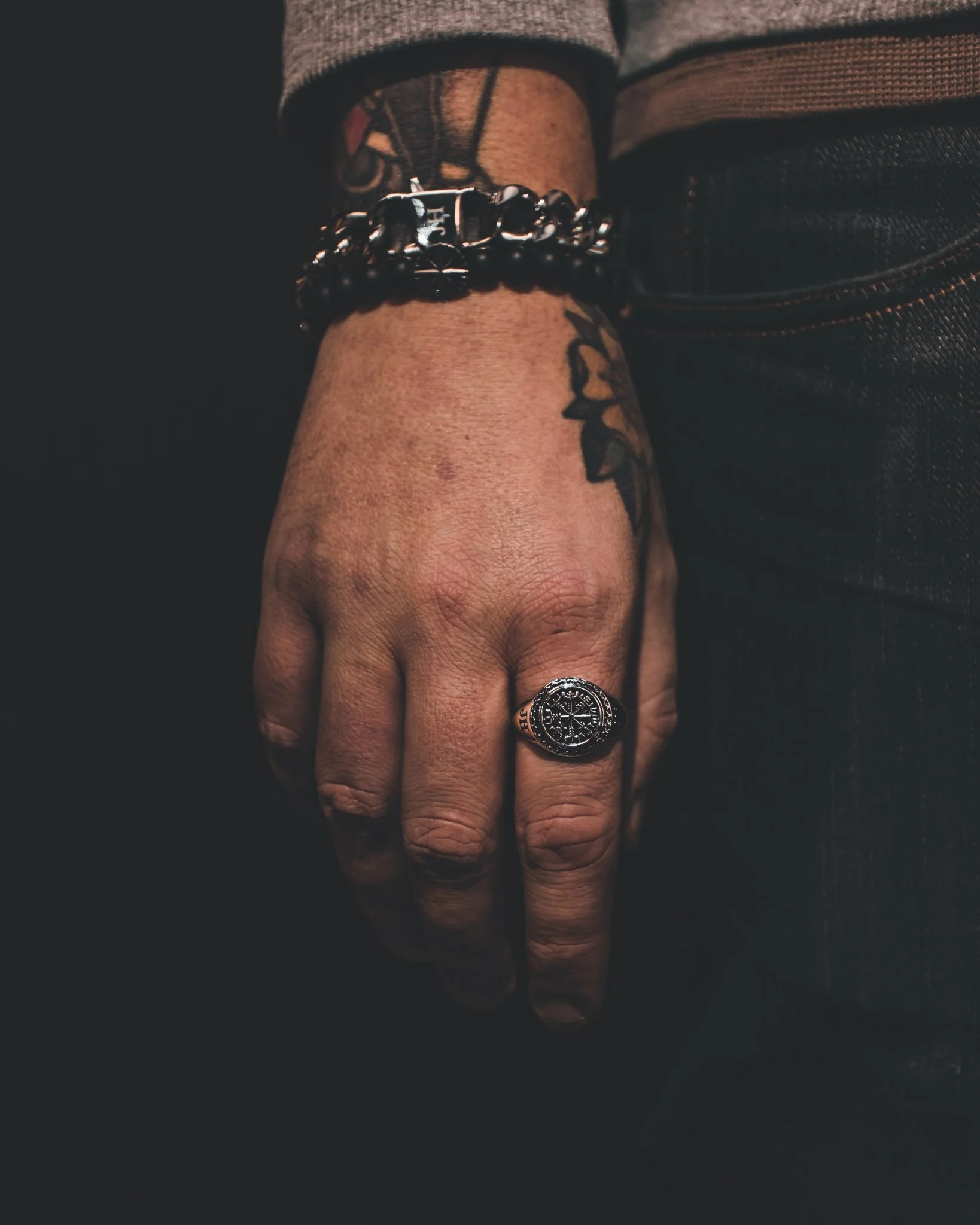 Crafted By Jernhest - Loki Ring 925 Silver - Image 2