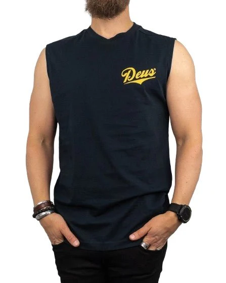 Deus Ex Machina - Linne med Ryggtryck - Phase Muscle - Svart - Image 4