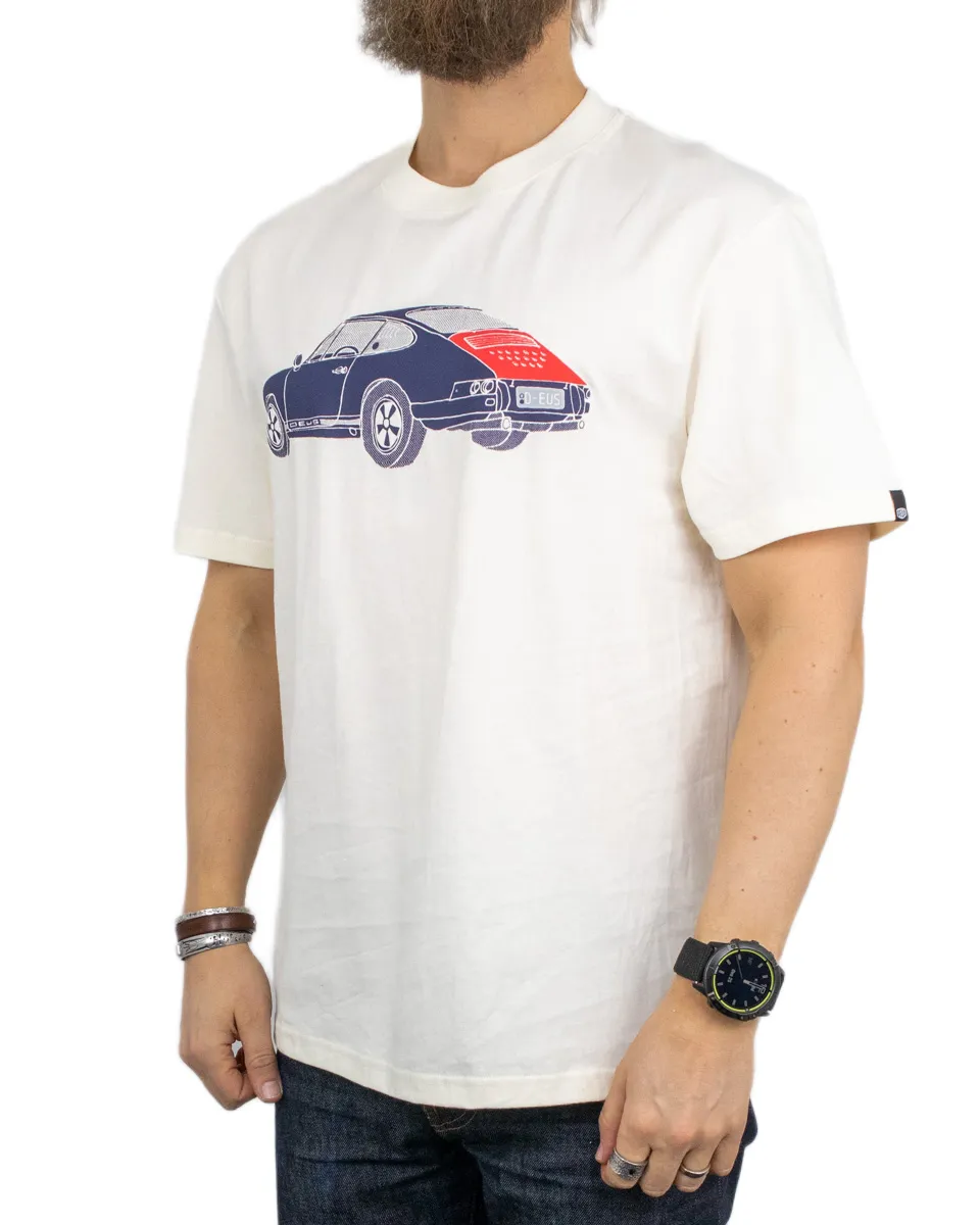 Deus Ex Machina - T-Shirt - Porsche - Emporium - Vit - Image 2
