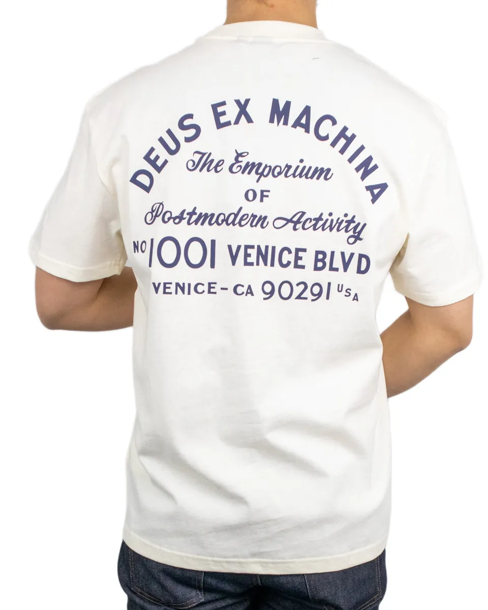 Deus Ex Machina - T-Shirt - Porsche - Emporium - Vit - Image 3