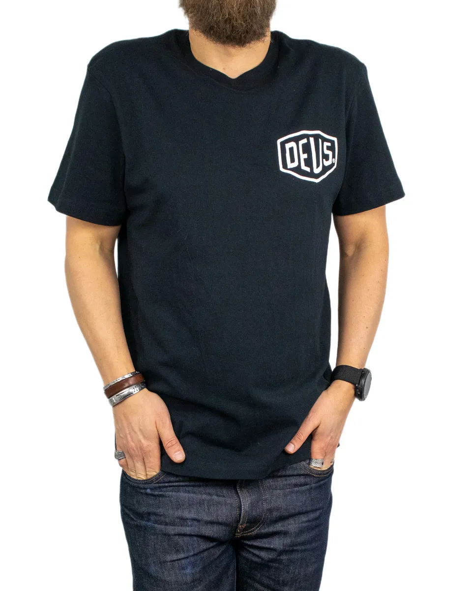 Deus Ex Machina - T-Shirt - Venice Adress - Svart - Image 4
