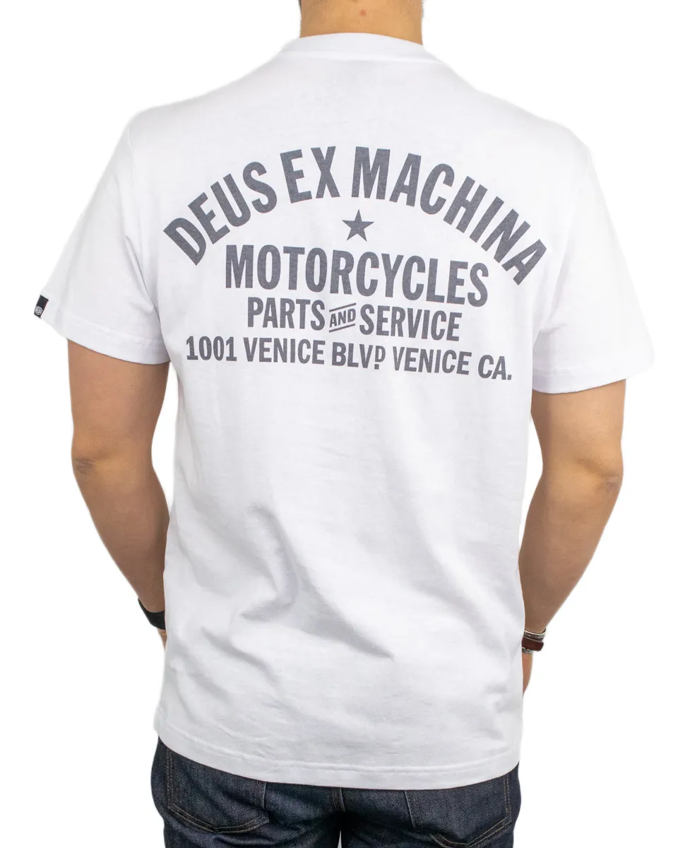 Deus Ex Machina - T-Shirt - Venice Adress - Vit - Image 2