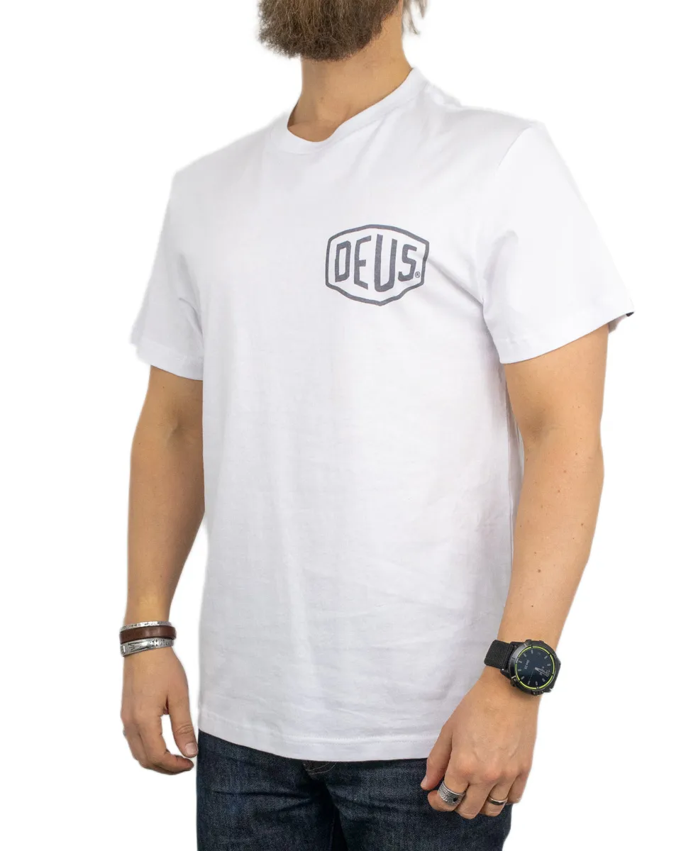 Deus Ex Machina - T-Shirt - Venice Adress - Vit - Image 3