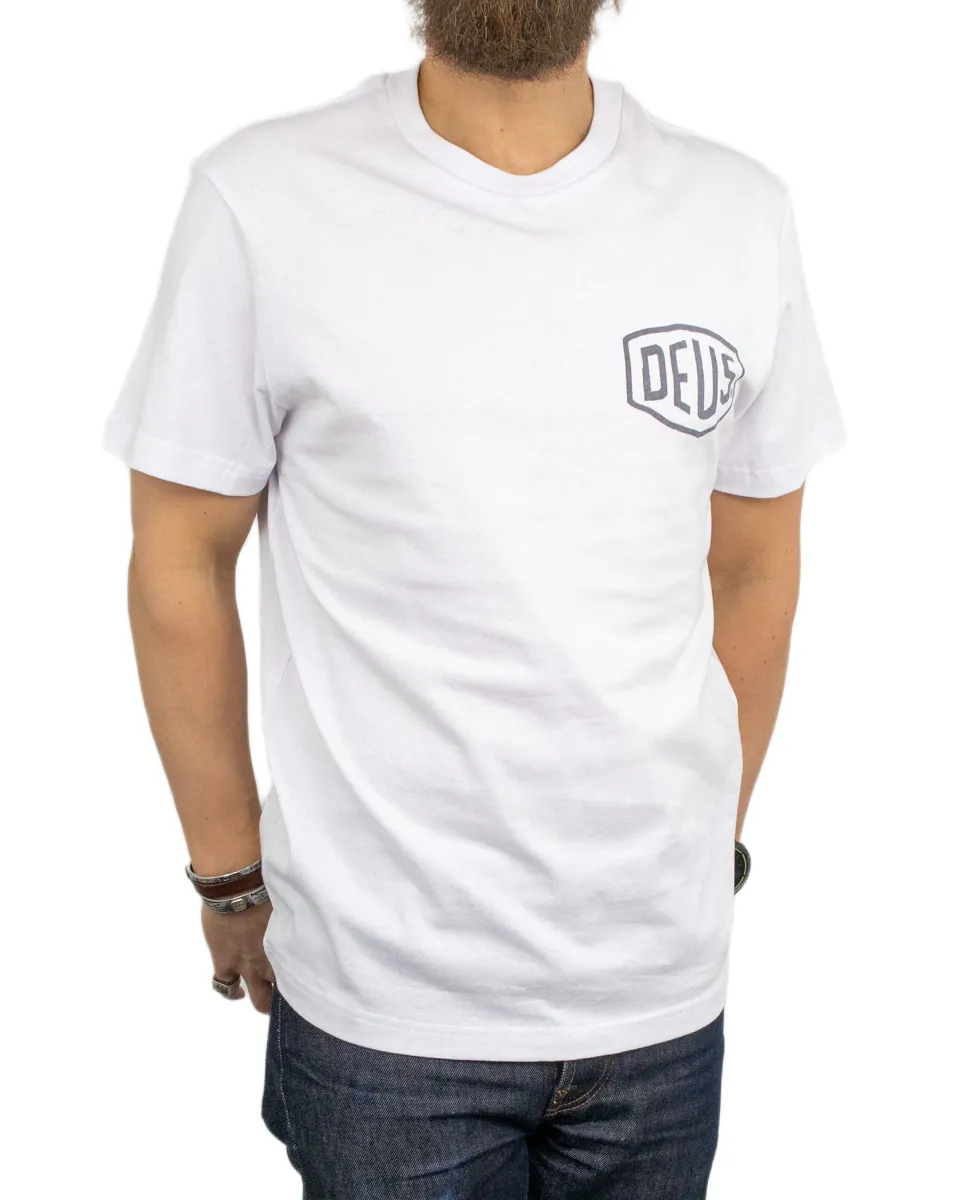 Deus Ex Machina - T-Shirt - Venice Adress - Vit - Image 4