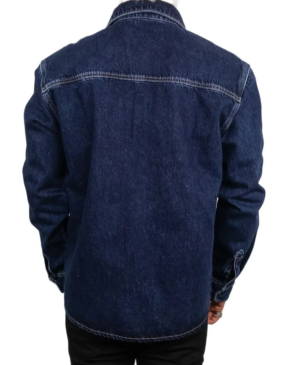 Dickies - Denimskjorta - Mechanic Shirt - Blå - Image 4