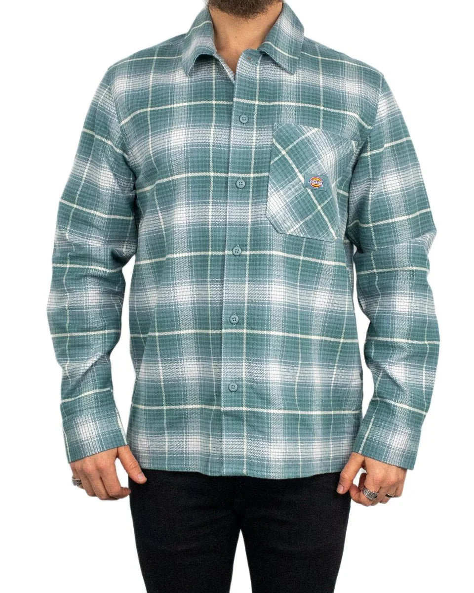 Dickies - FlanellSkjorta - Forest Check - Blå