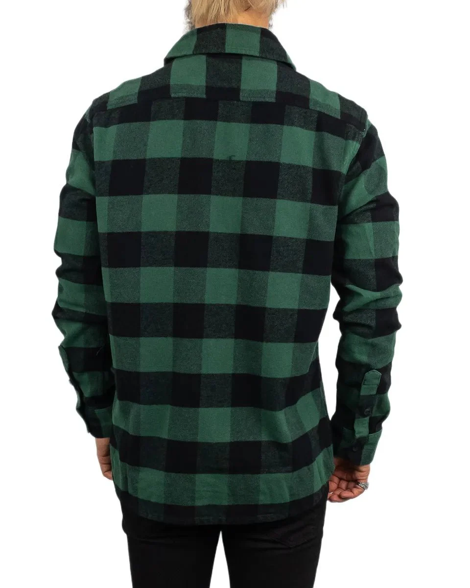 Dickies - Flanellskjorta Rutig - Sacramento Pine - Mörkgrön - Image 2