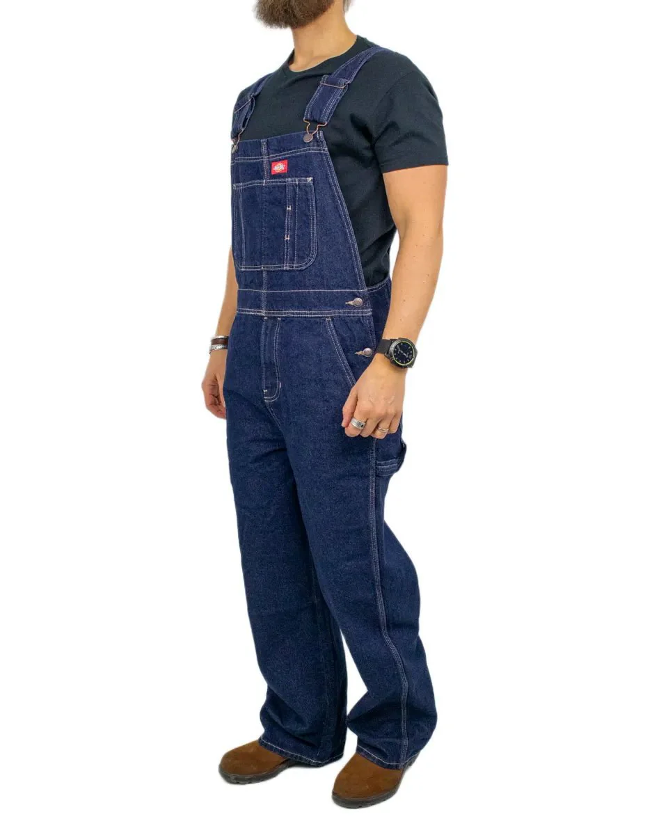 Dickies - Hängslebyxor Denim - Loose Fit - Rinsed Blå - Image 2