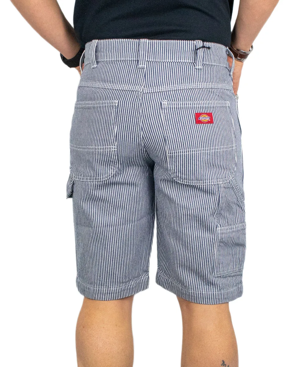 Dickies - Shorts Randiga - Hickory 11" Carpenter - Blå/Vit - Image 5