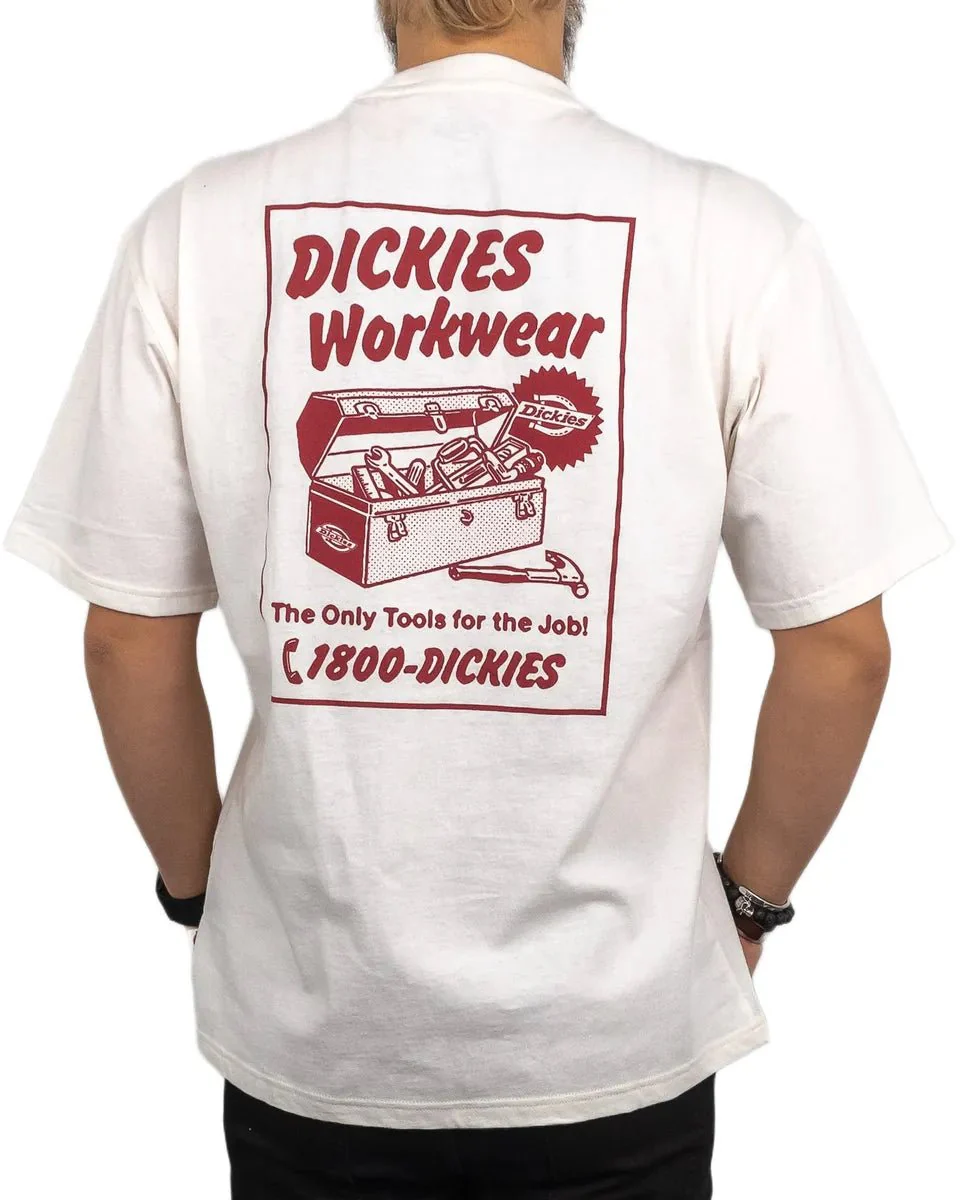 Dickies - T-Shirt - Dry Ridge Tool Box - Vit