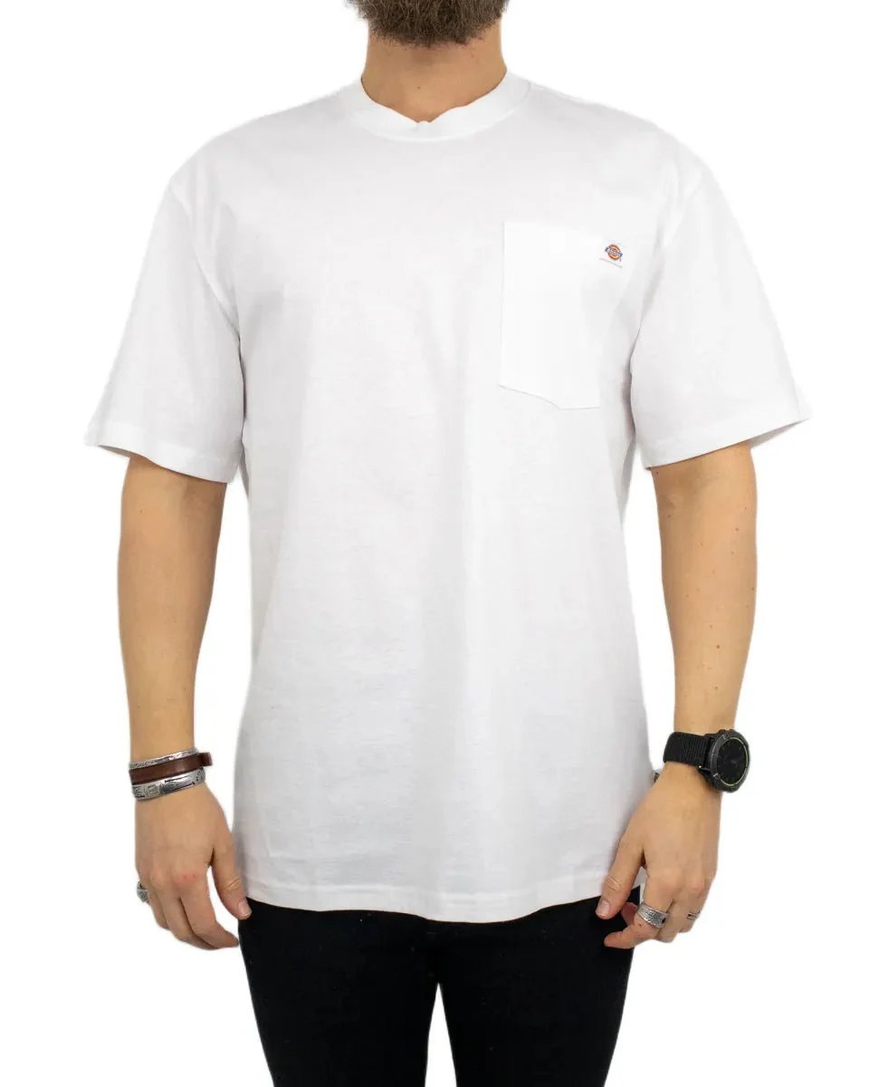Dickies - T-Shirt - Luray Pocket - Vit