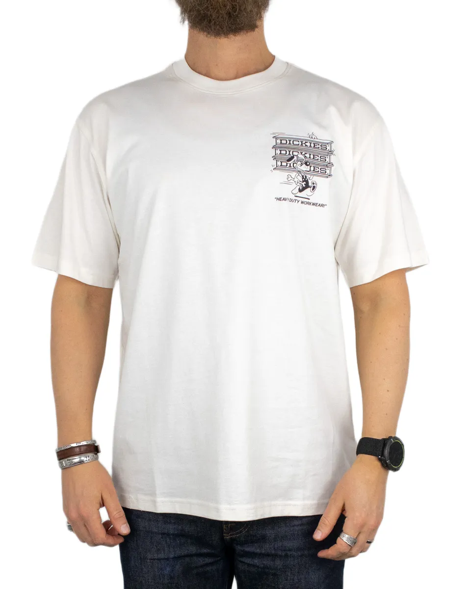 Dickies - T-Shirt - Lynndyl - Vit - Image 2
