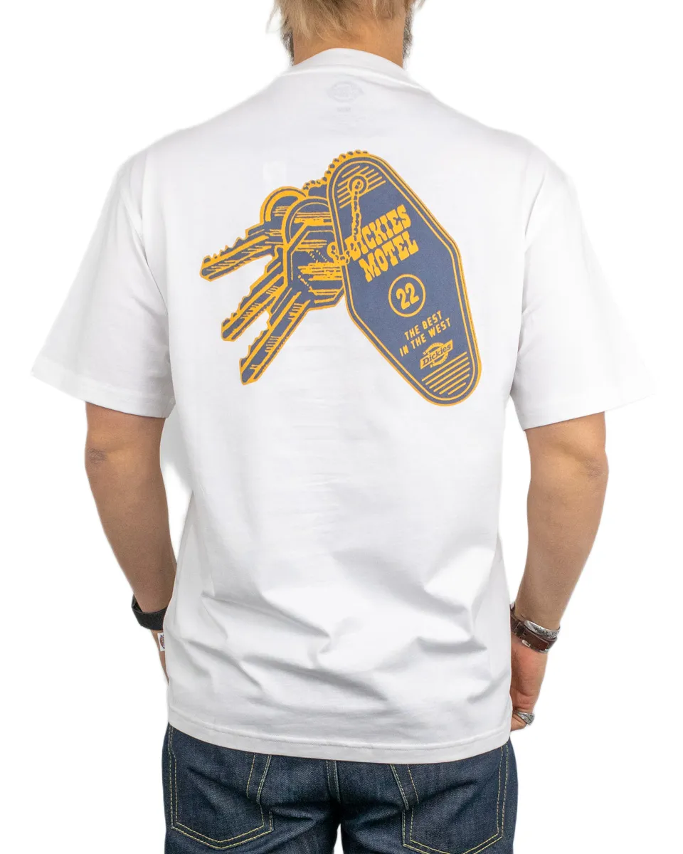 Dickies - T-Shirt - Plain City - Nycklar - Vit