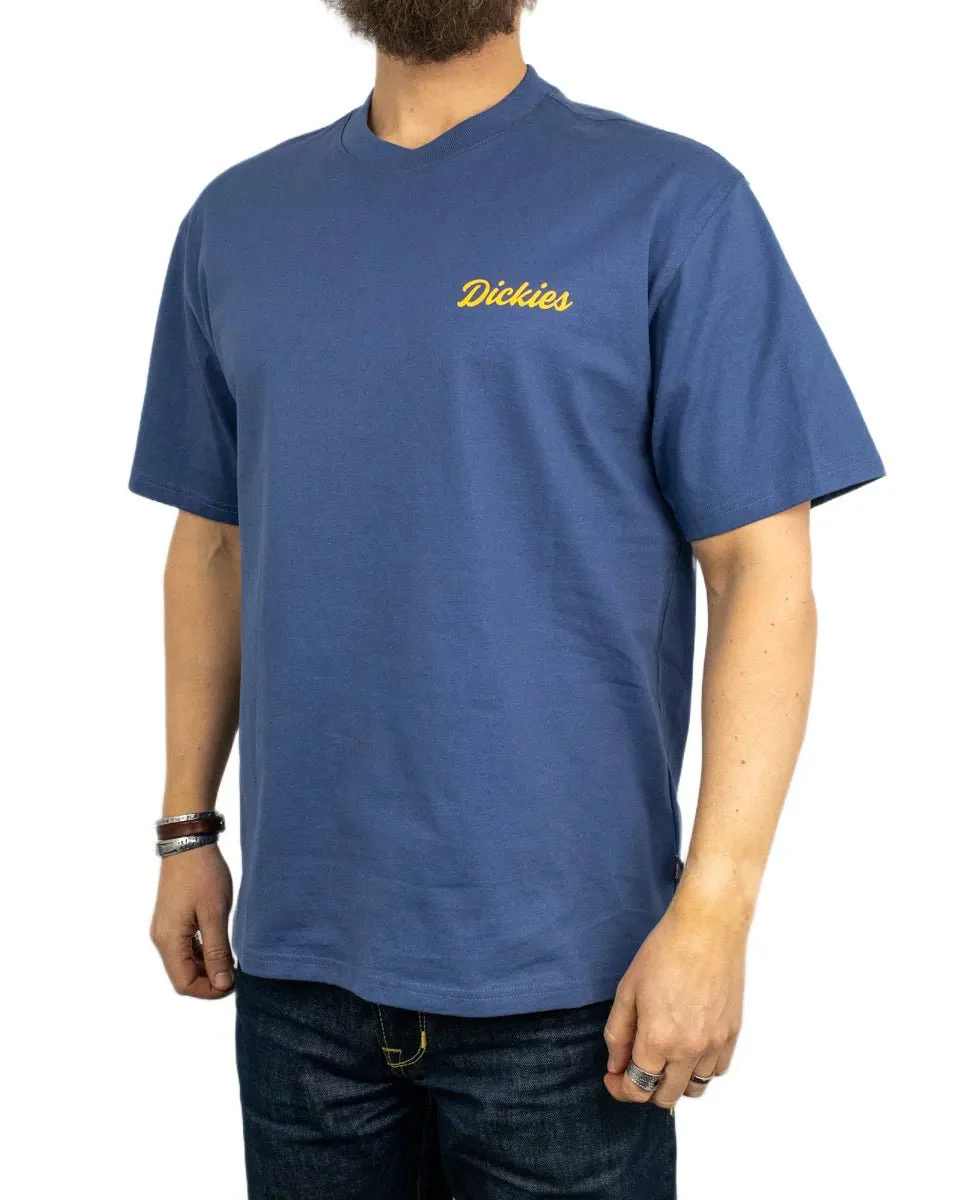 Dickies - T-Shirt - Wellsville - Blå - Image 4