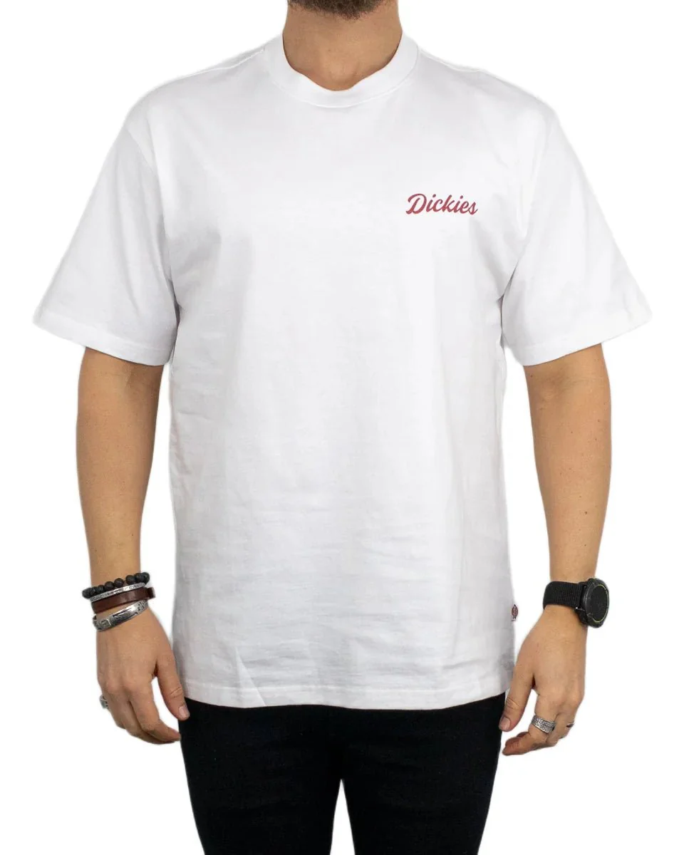 Dickies - T-Shirt - Wellsville - Vit - Image 2