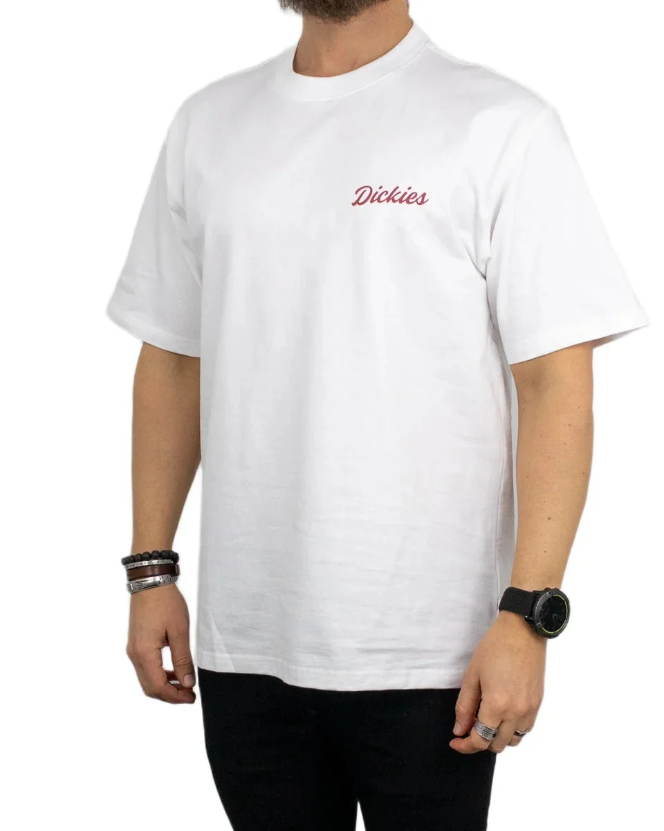 Dickies - T-Shirt - Wellsville - Vit - Image 3