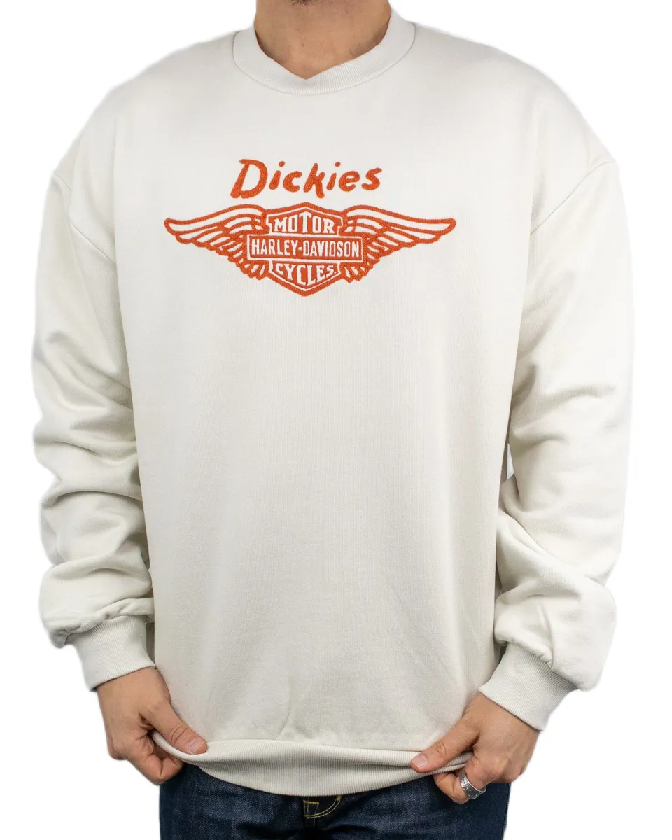 Dickies X Harley Davidson - Sweatshirt - Vit - Image 4