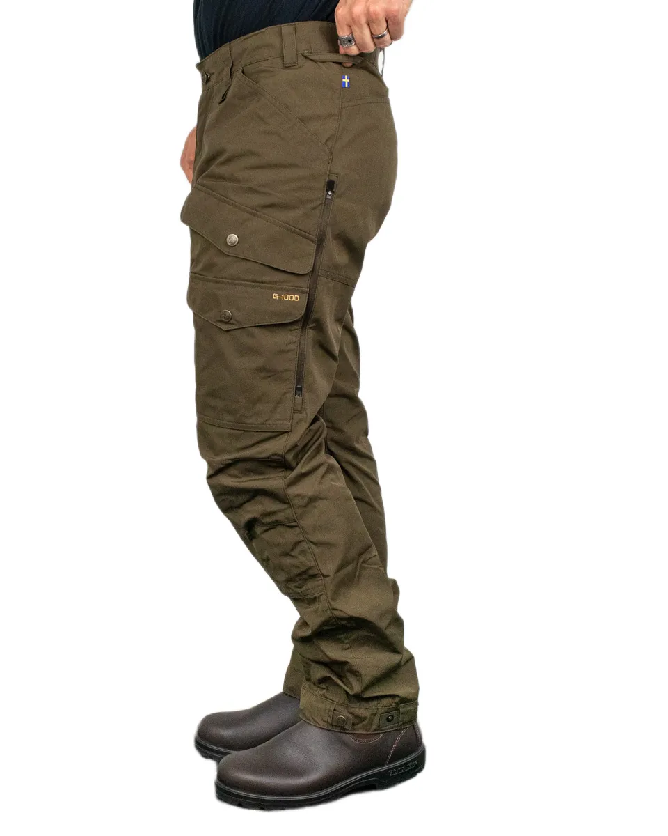 Fjällräven - Friluftsbyxor - Vidda Pro Ventilerad - Grön - Image 8