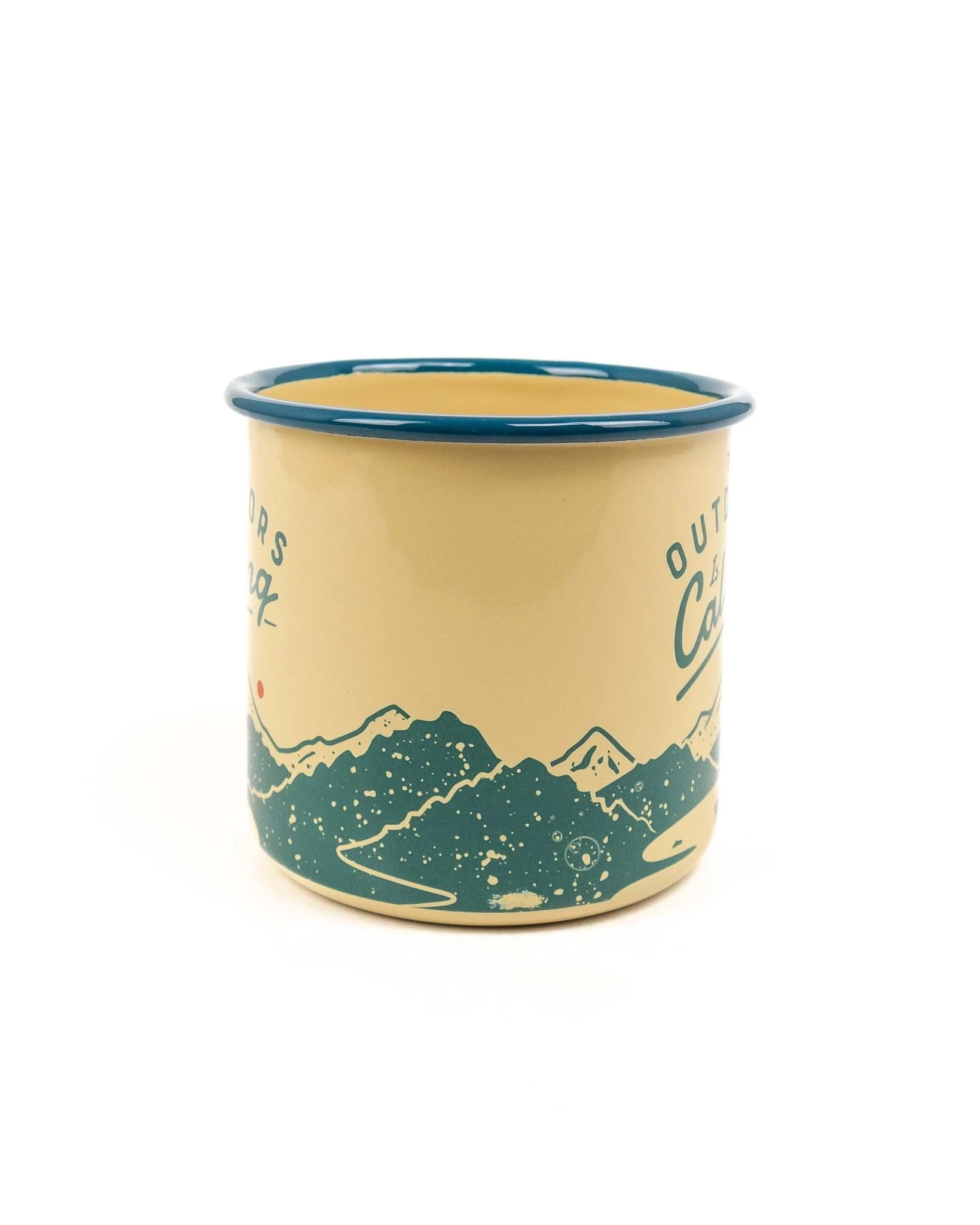 Gentlemens hardware - Emaljmugg Outdoors - Creme - Image 2