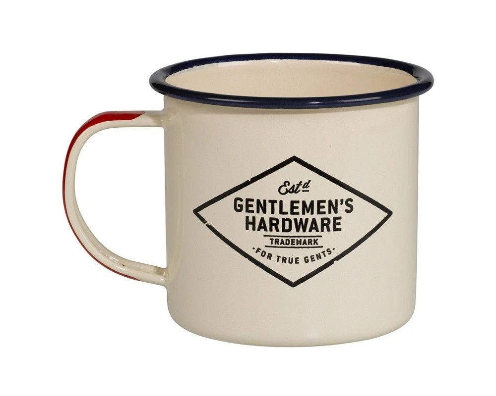 Gentlemens Hardware - Emaljmugg Vit - Adventure - Image 2