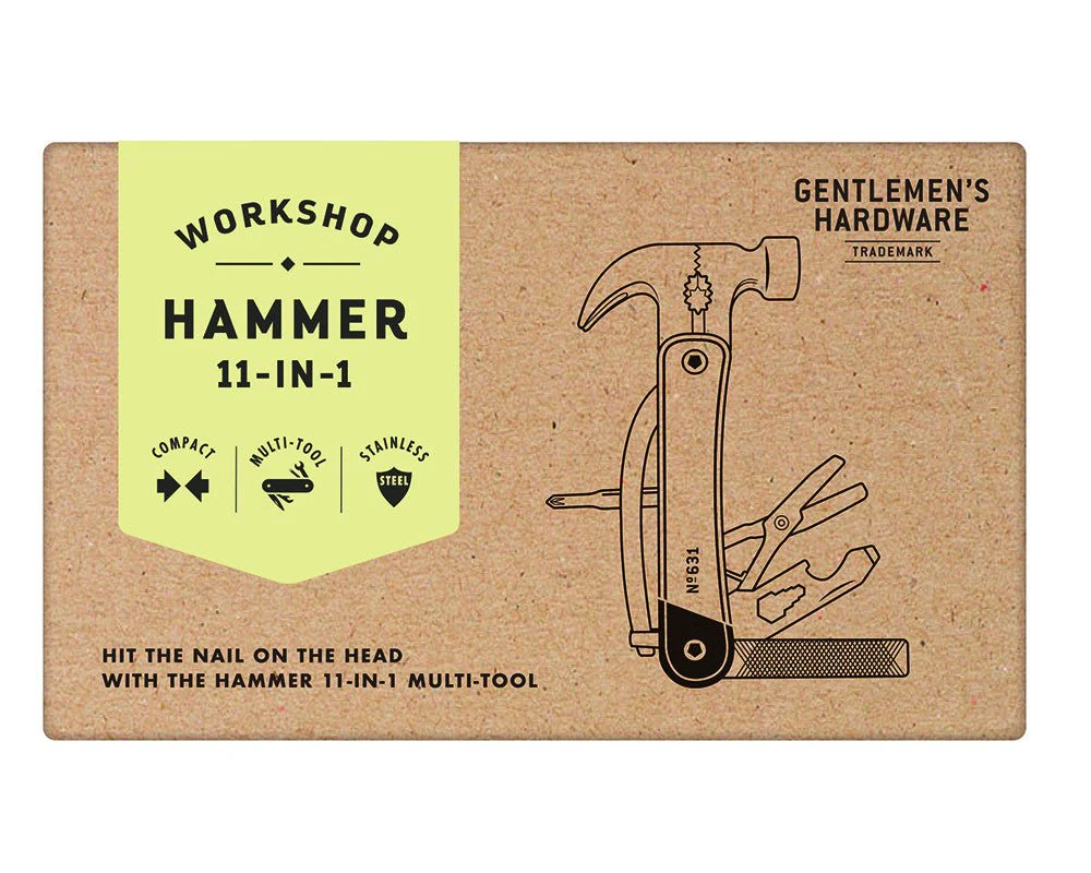 Gentlemens Hardware - Multiverktyg Hammare Trä - Image 2