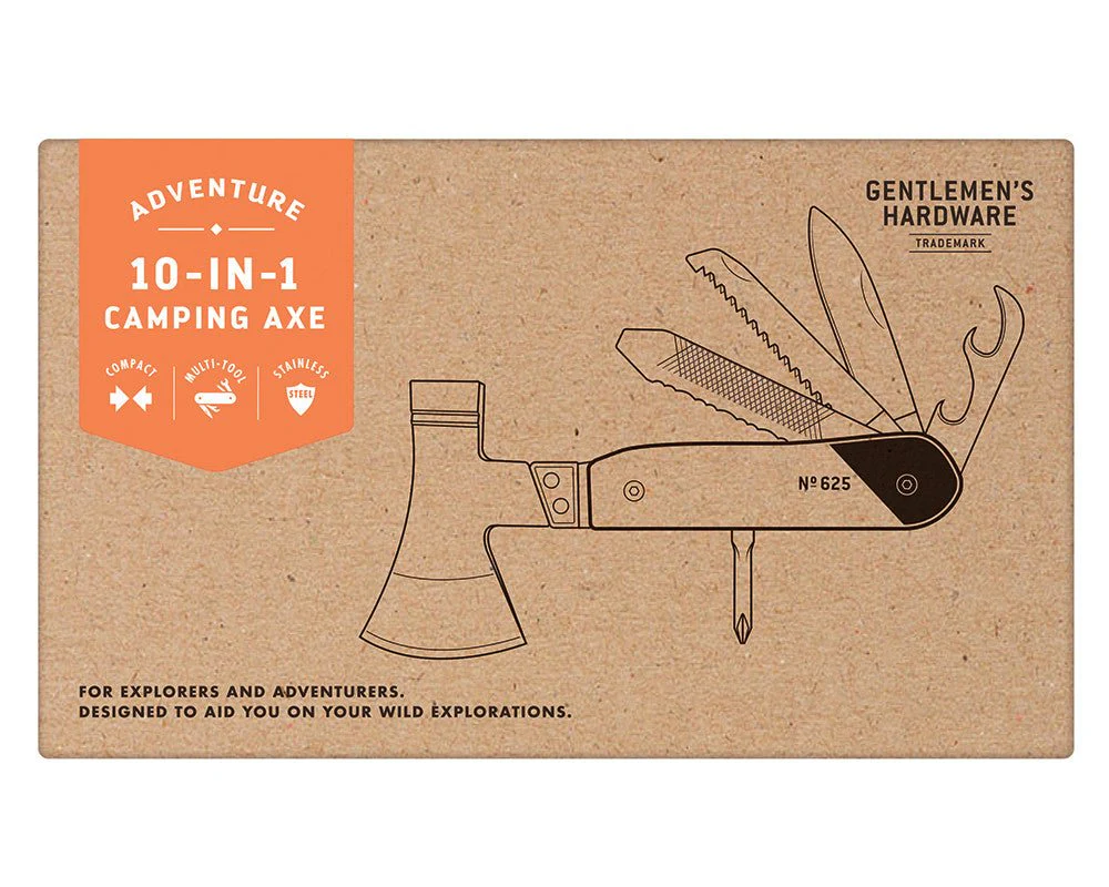Gentlemen´s Hardware - Multiverktyg Yxa 10-i-1 - Image 3