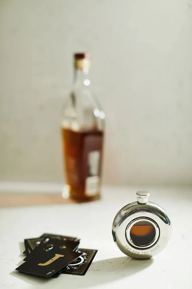 Gentlemens Hardware - Rund Fickplunta - 135ml - Rostfritt Stål - Image 4
