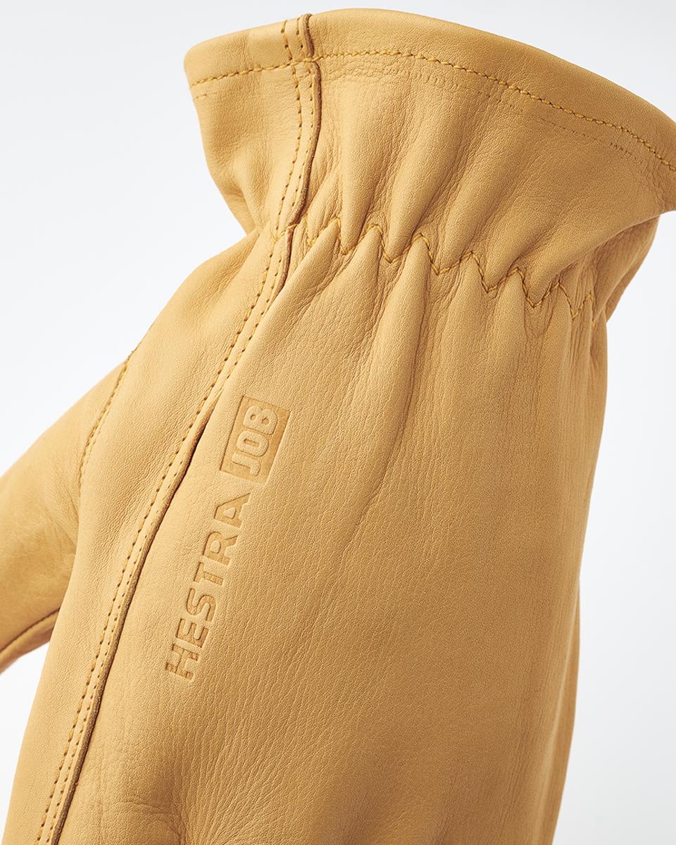 Hestra JOB - Skinnhandske Naturgul - Drivers Work Glove - Image 3