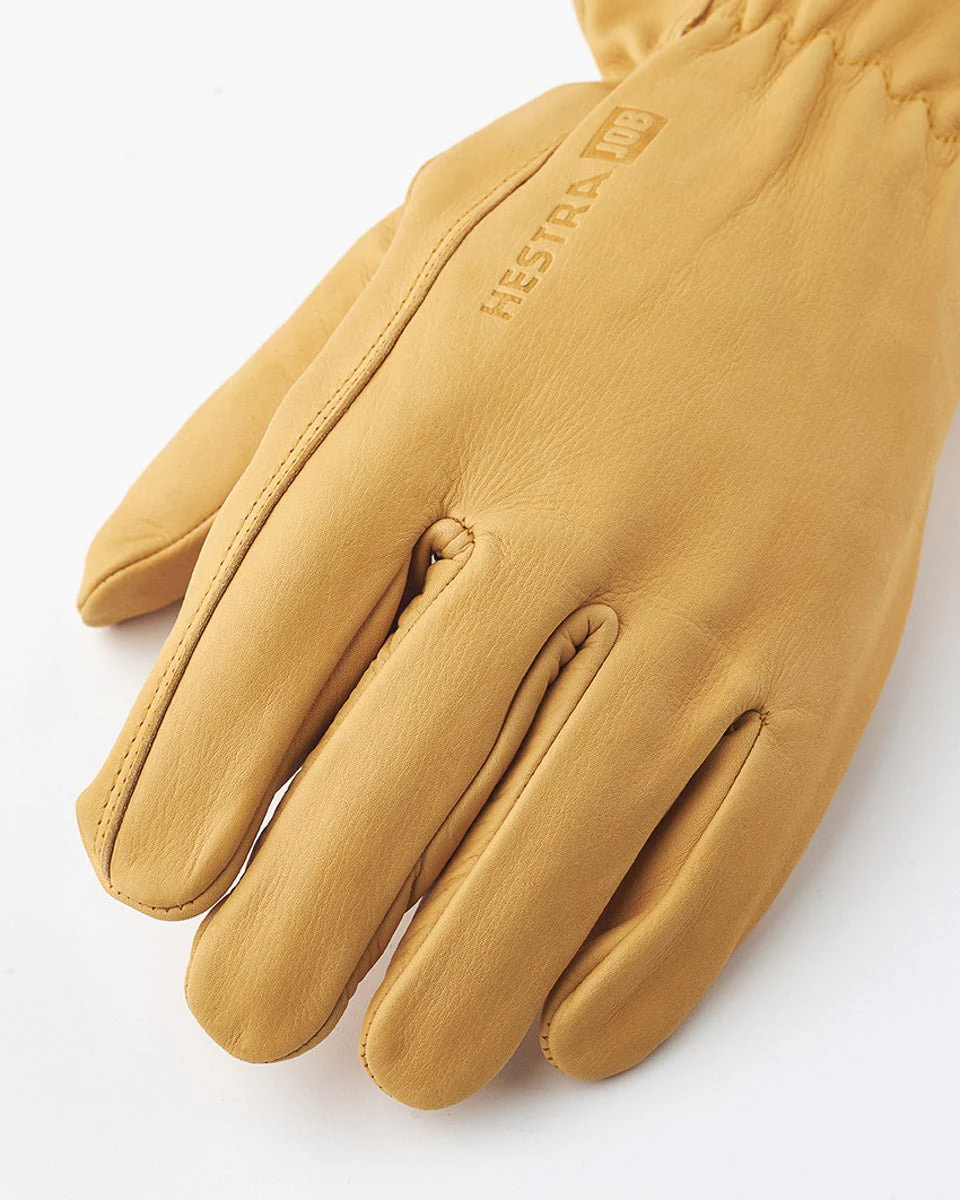 Hestra JOB - Skinnhandske Naturgul - Drivers Work Glove - Image 5