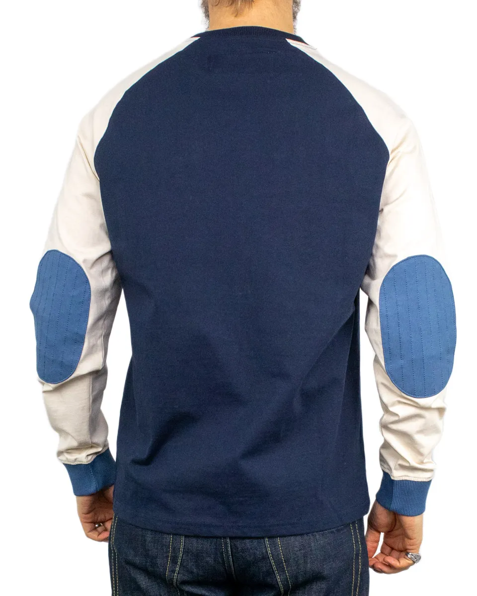 Iron & Resin - Långärmad T-Shirt - Raglan - Eat My Dust - Blå - Image 4