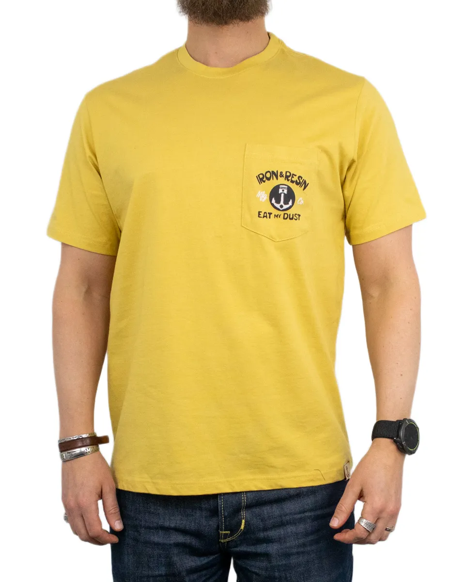 Iron & Resin - T-Shirt - Eat My Dust - Guld - Image 2
