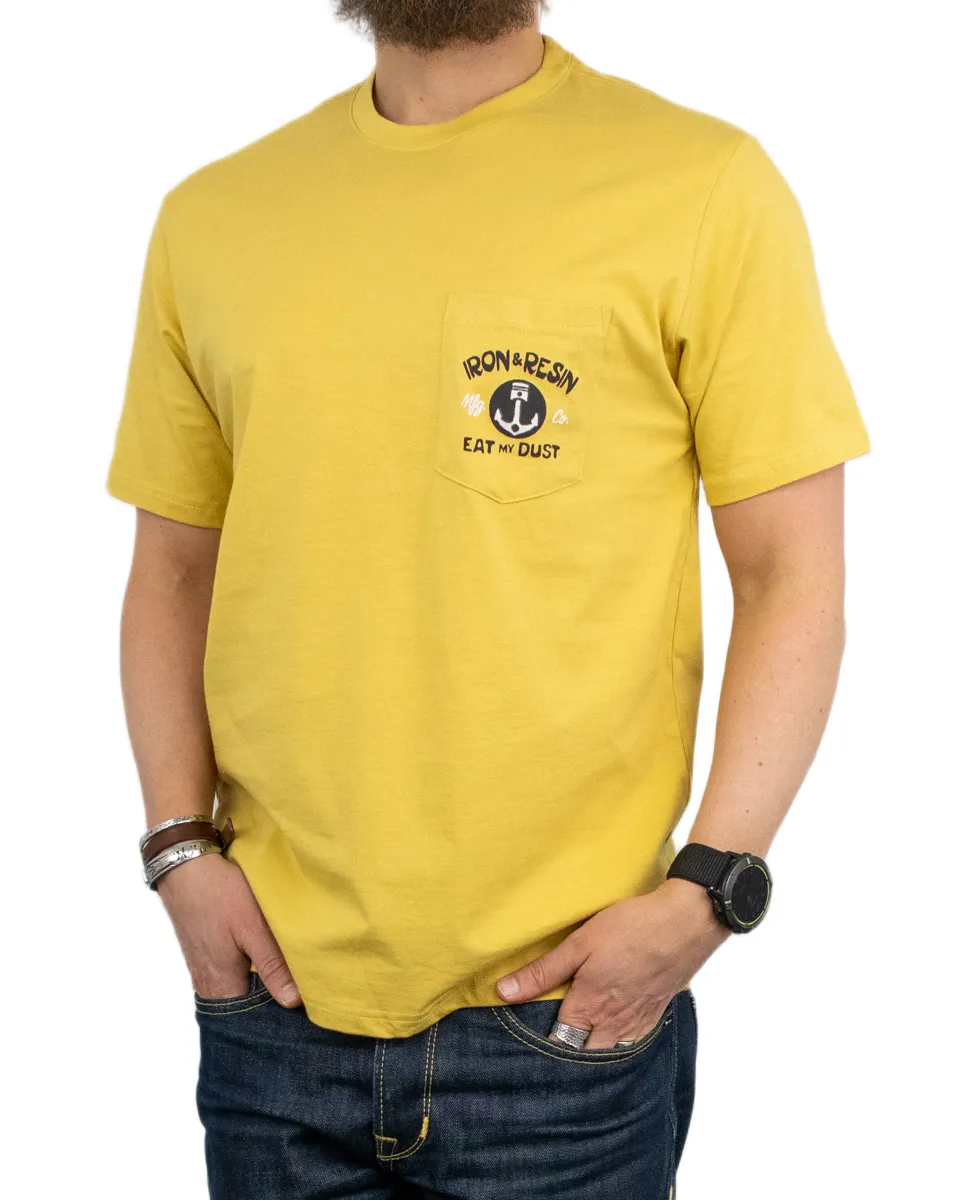Iron & Resin - T-Shirt - Eat My Dust - Guld - Image 4