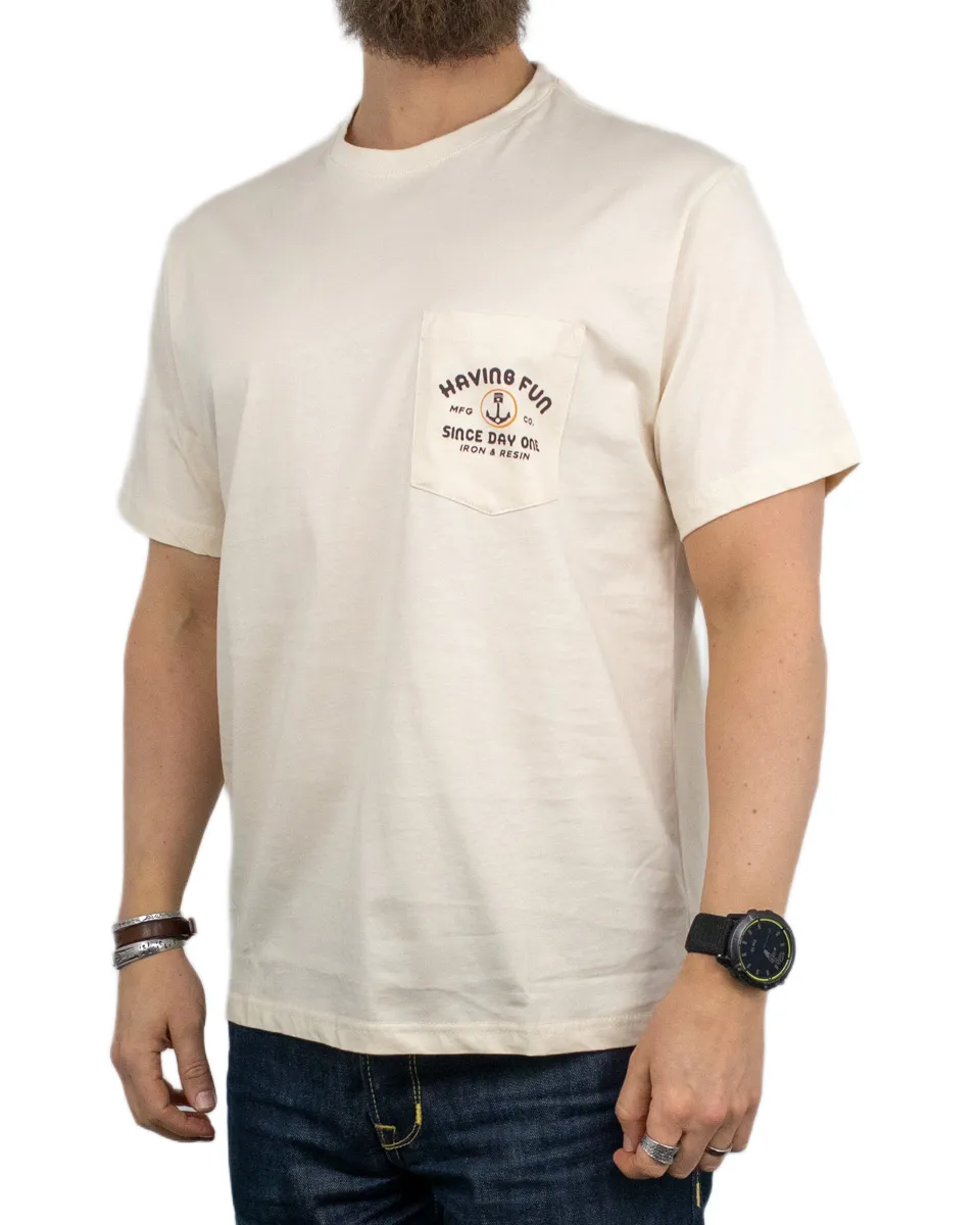 Iron & Resin - T-Shirt - Having Fun - Natural - Image 3