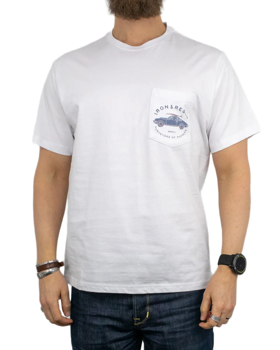 Iron & Resin - T-Shirt - Purveyors Of Radness - Vit - Image 3